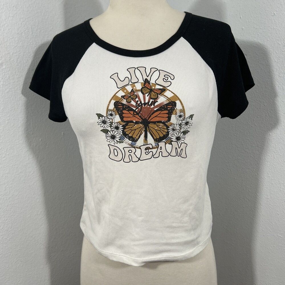 No comment Girls Tee Womens XL Live Your Dream Pullover‎